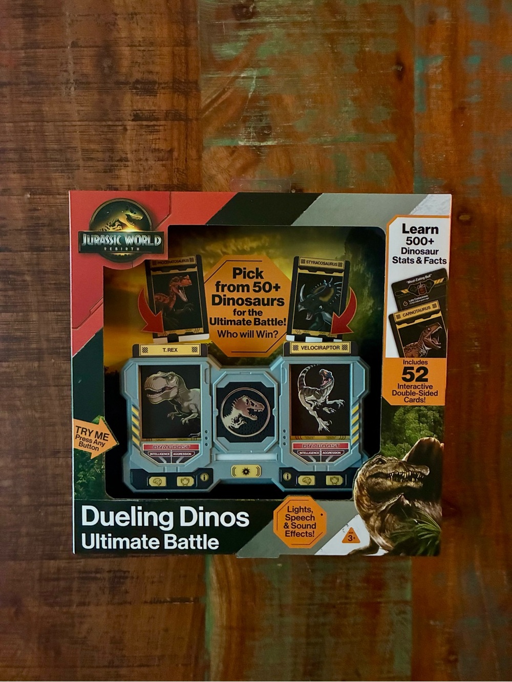 Jurassic World Dueling Dinos Ultimate Battle Toy - new educational